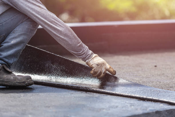 Professional Crawl Space Encapsulation technician working in Union Springs, AL